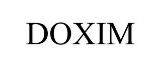 DOXIM trademark