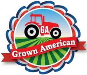 GA GROWN AMERICAN trademark