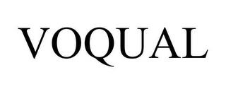 VOQUAL trademark