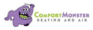 COMFORTMONSTER HEATING AND AIR trademark