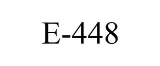 E-448 trademark