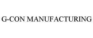 G-CON MANUFACTURING trademark