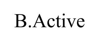 B.ACTIVE trademark