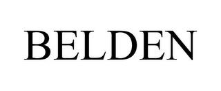 BELDEN trademark