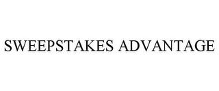 SWEEPSTAKES ADVANTAGE trademark