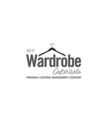 MY WARDROBE GENIUS PERSONAL CLOTHING MANAGEMENT ASSISTANT trademark