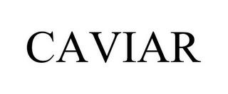 CAVIAR trademark