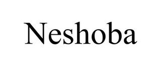 NESHOBA trademark