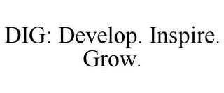 DIG: DEVELOP. INSPIRE. GROW. trademark