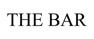 THE BAR trademark