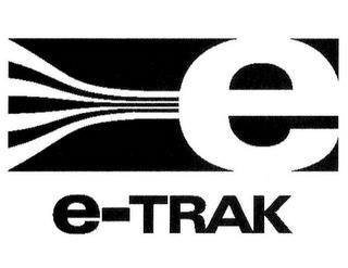 E E-TRAK trademark