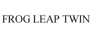 FROG LEAP TWIN trademark