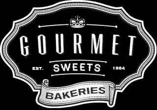 GOURMET SWEETS BAKERIES EST. 1984 trademark