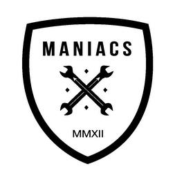 MANIACS MMXII trademark