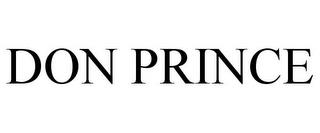 DON PRINCE trademark