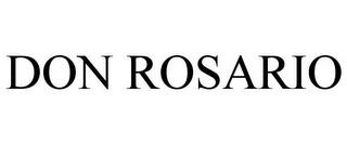 DON ROSARIO trademark