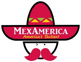 MEXAMERICA  AMERICA'S TASTIEST trademark