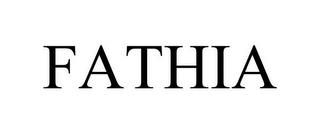 FATHIA trademark