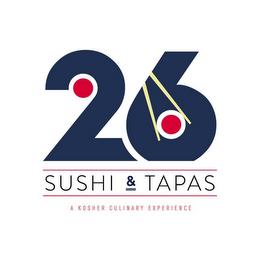 26 SUSHI & TAPAS A KOSHER CULINARY EXPERIENCE trademark