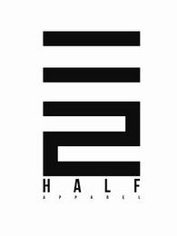 1/2 HALF APPAREL trademark