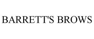 BARRETT'S BROWS trademark