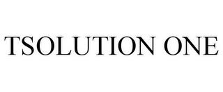 TSOLUTION ONE trademark