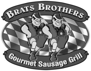 BRATS BROTHERS BB GOURMET SAUSAGE GRILL trademark