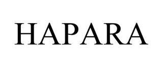 HAPARA trademark