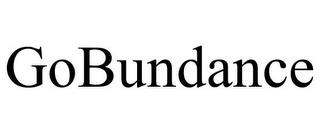 GOBUNDANCE trademark