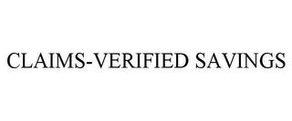 CLAIMS-VERIFIED SAVINGS trademark