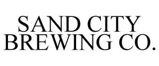 SAND CITY BREWING CO. trademark