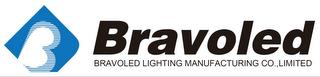 B BRAVOLED BRAVOLED LIGHTING MANUFACTURING CO., LIMITED trademark