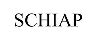 SCHIAP trademark