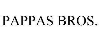 PAPPAS BROS. trademark