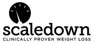 SCALEDOWN CLINICALLY PROVEN WEIGHT LOSS trademark