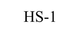 HS-1 trademark