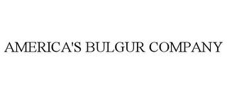 AMERICA'S BULGUR COMPANY trademark