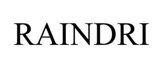 RAINDRI trademark