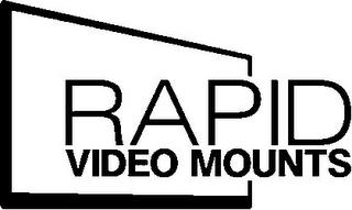 RAPID VIDEO MOUNTS trademark