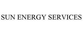 SUN ENERGY SERVICES trademark