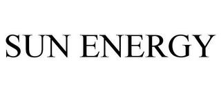 SUN ENERGY trademark