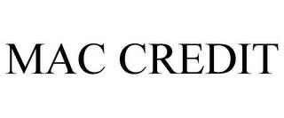 MAC CREDIT trademark