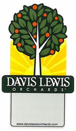 DAVIS LEWIS ORCHARDS trademark