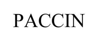 PACCIN trademark