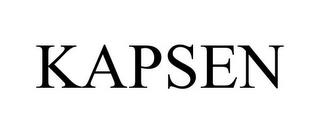 KAPSEN trademark