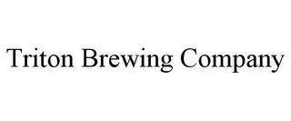 TRITON BREWING COMPANY trademark