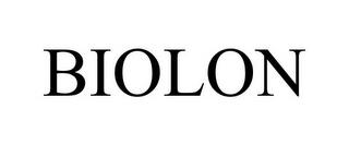 BIOLON trademark