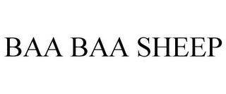 BAA BAA SHEEP trademark