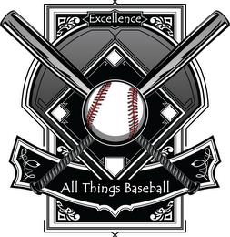 EXCELLENCE ALL THINGS BASEBALL trademark