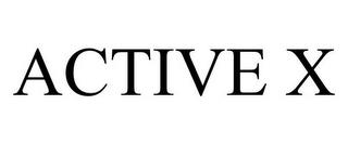 ACTIVE X trademark